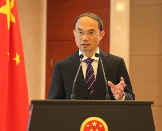 中国驻比利时大使馆为赴华留学新生“饯行”