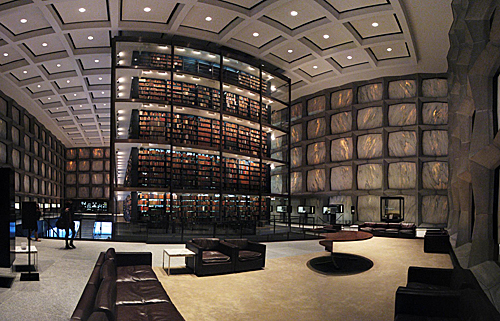 耶鲁大学“冷冻”图书馆内 那些看不见的读者