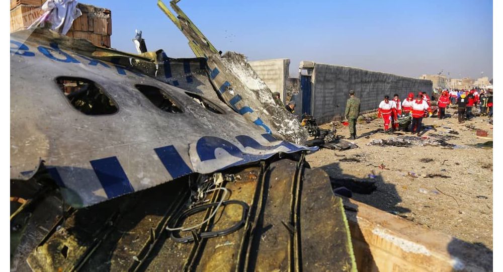 伊朗报告：乌克兰客机被两枚短程地空导弹击落