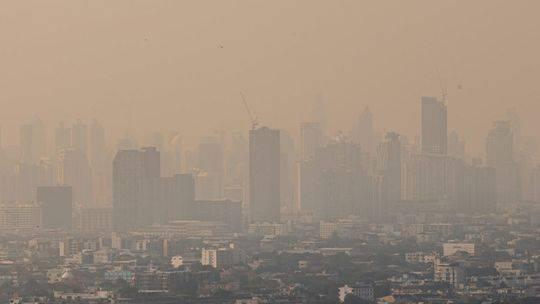 泰国曼谷雾霾持续加重或影响人体健康 学校将停课3天