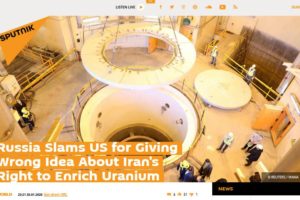 美代表称伊朗无权进行铀浓缩 俄外交部反驳缩略图
