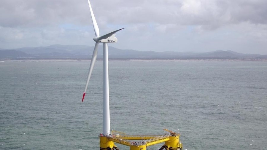 全球最大浮动式海上风电项目启动