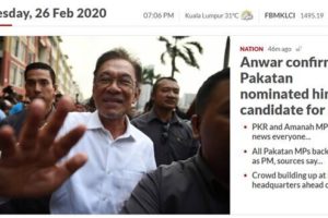 安瓦尔:希盟三党一致推举我担任马来西亚新任总理缩略图