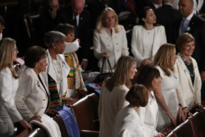 特朗普发表国情咨文 民主党女议员清一色白衣出席缩略图