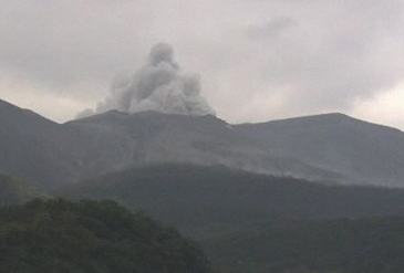 9座火山或喷发 日本气象部门发警报呼吁民众防范