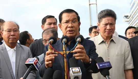 柬埔寨首相：柬埔寨一定会对人道主义事务负责任