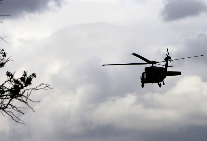 哥伦比亚空军直升机坠毁 3人死亡2人受伤