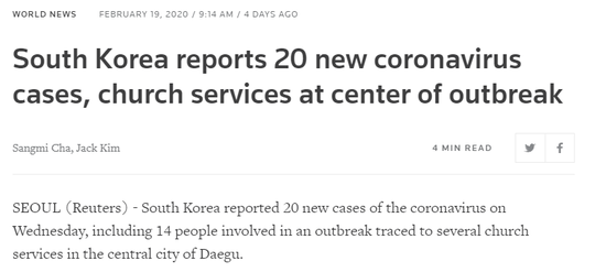 继日本后，又在韩国看了一次疫情重播