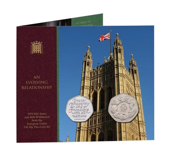 英国脱欧纪念金币售罄 限量发行1500枚