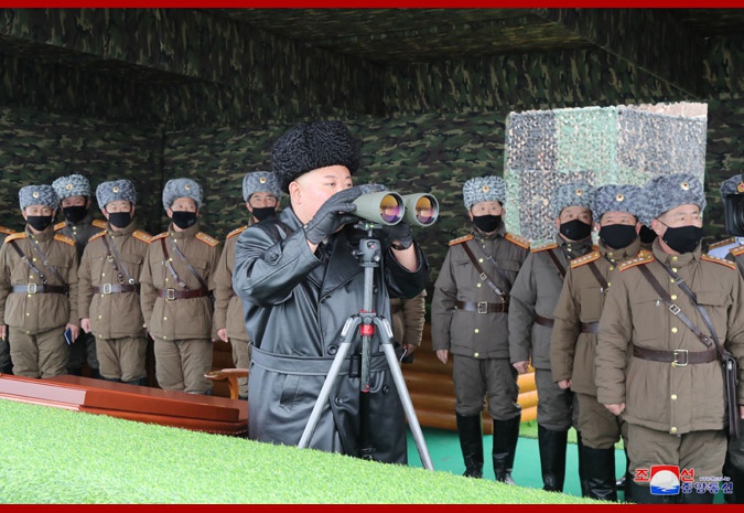 朝中社：金正恩昨日指导人民军部队联合打击训练