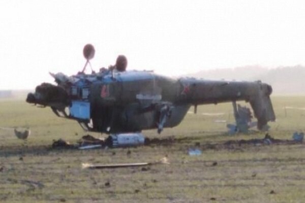 伊朗伊斯兰革命卫队一直升机在西阿塞拜疆省坠毁