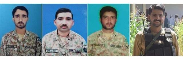巴基斯坦四名军人在北瓦济里斯坦反恐行动中殉职