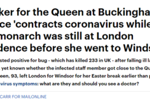 英媒：女王离开前 白金汉宫一名工作人员确诊感染缩略图