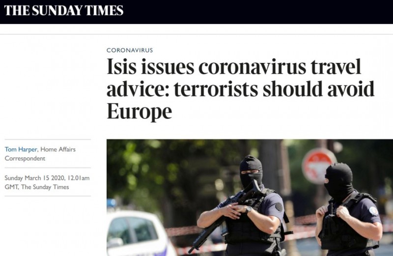 英国媒体：连ISIS都禁止去欧洲活动了……