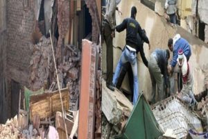 埃及五月十五日城一棚户区房屋倒塌至7人死亡缩略图