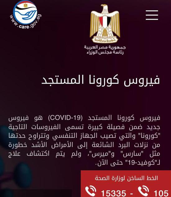 埃及新增新冠肺炎确诊病例9例 累计确诊294例