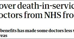 无殉职补贴，英国数百名医生不愿上抗疫前线缩略图
