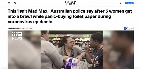 人们一旦预感灾难来临，为什么会先去抢厕纸？