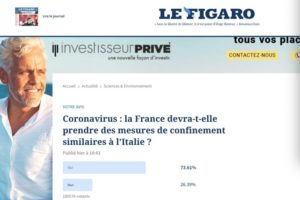 法国第一大报民调：74%民众支持法国“封城”缩略图