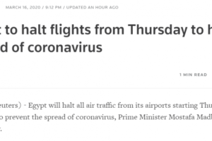 刚刚，埃及宣布有期限停飞所有航班！缩略图