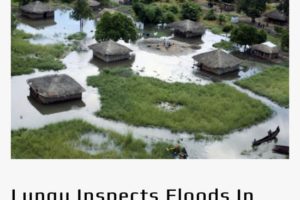 赞比亚多地受洪水侵袭 总统伦古亲自视察灾情缩略图