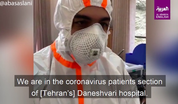 伊朗护士长推迟婚礼抗击疫情 被称赞时腼腆地笑了