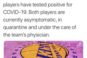 美职篮NBA多名球员确诊感染新冠肺炎缩略图