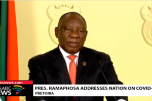 南非总统拉马福萨宣布南非进入全国灾难状态缩略图