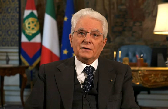 意大利总统马塔雷拉呼吁欧盟采取一致行动抗击疫情