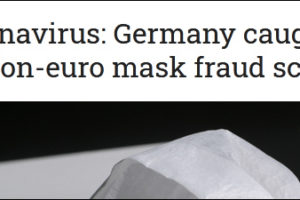 德国遇上口罩诈骗，付款后“亚洲供应商”失联缩略图