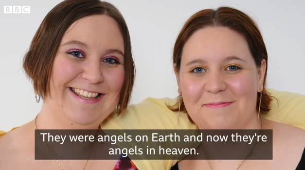 英双胞胎姐妹相隔3天因新冠肺炎去世 曾称"同生共死"