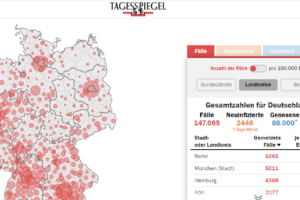 德国单日新增新冠肺炎确诊病例1881例 累计147065例缩略图