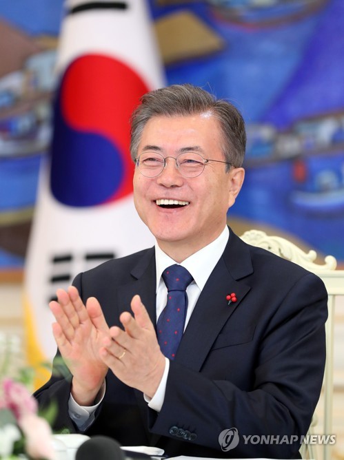 韩国时隔30年诞生超级执政党 文在寅掌握政局主动权