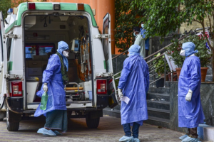 印度新德里一医院14人感染新冠肺炎 医院被封锁缩略图