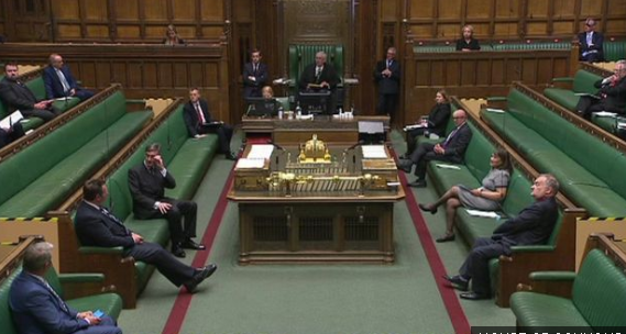 英国议会下议院将对政府进行质询