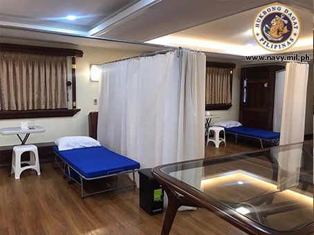 菲律宾总统游艇改建成“方舱医院”