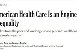 美媒：美国医疗系统就是劫贫济富缩略图