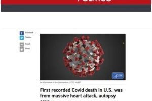 美国第一例新冠死亡病例尸检报告公布，提到一个细节缩略图