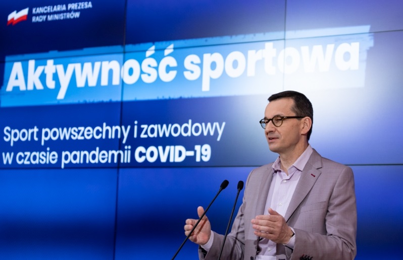 波兰宣布将逐步放宽对于体育运动的限制