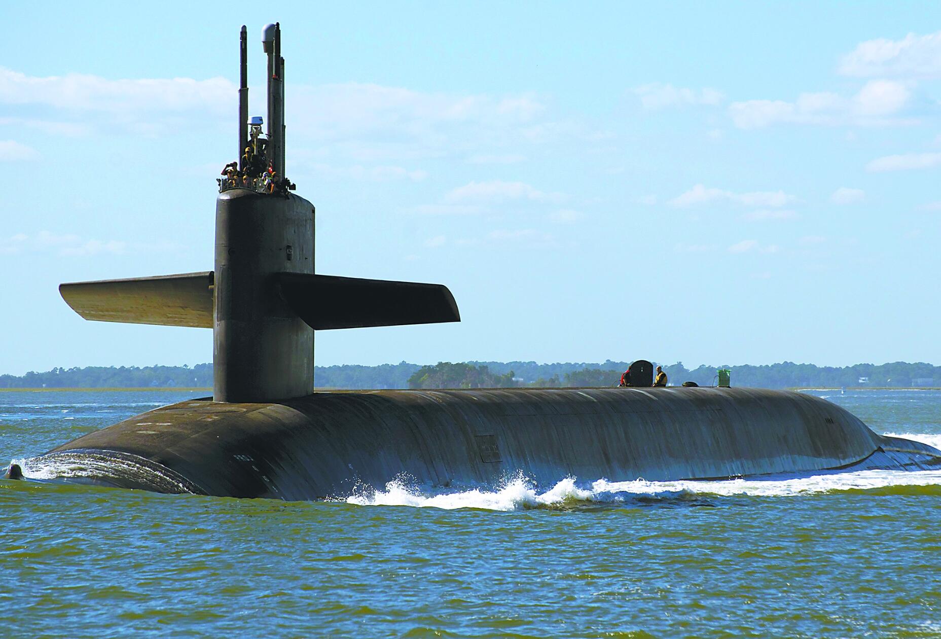 多艘核航母“中招”后 美神秘战略核潜艇也出现感染?