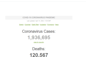 外媒：全球累计新冠肺炎死亡病例超过12万例缩略图