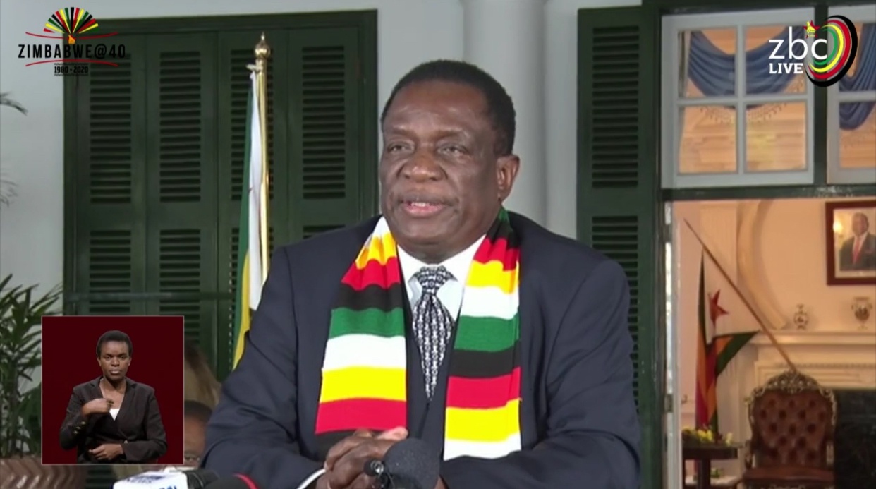 津巴布韦总统宣布国家封禁期延长14天