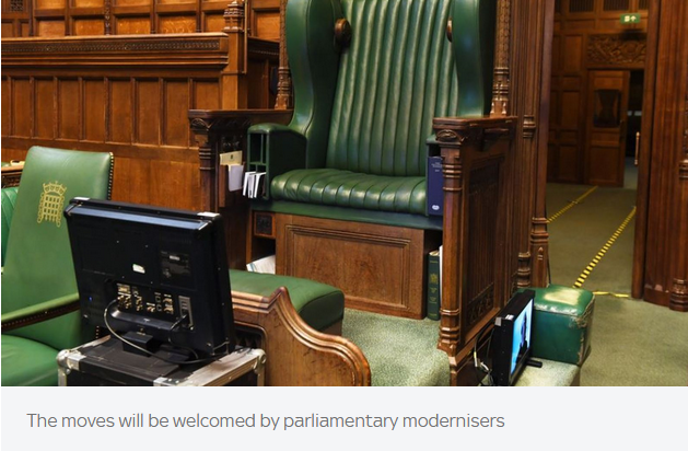 英国下议院要办“线上议会” 每月使用费达37万英镑