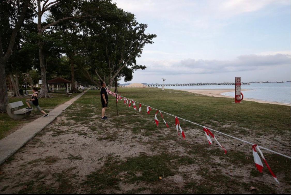 新加坡关闭所有海滩 违反防疫措施首次罚款300新元