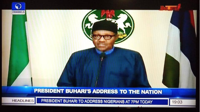 尼日利亚总统布哈里：首都等3地“封城”延长2周