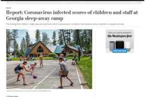 260名儿童夏令营感染 美国学校线下复课讨论分化加剧缩略图